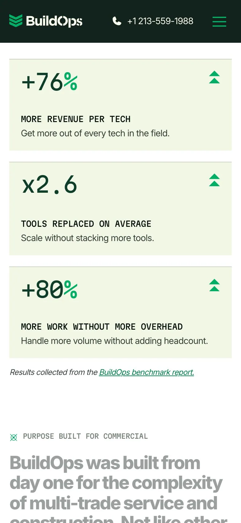 BuildOps on a phone