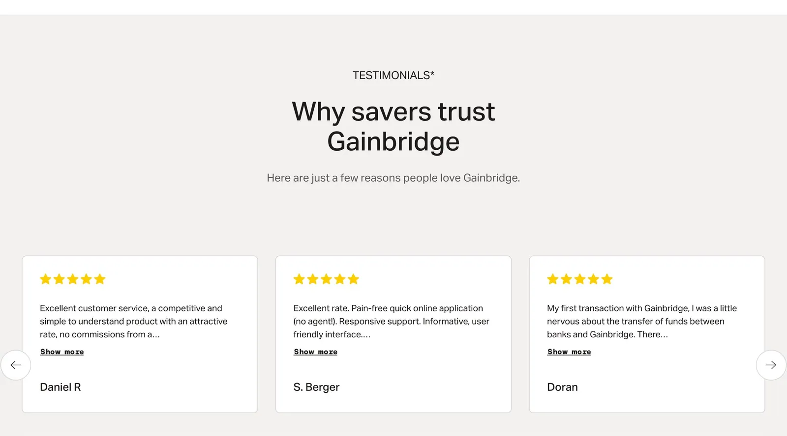 Reviews