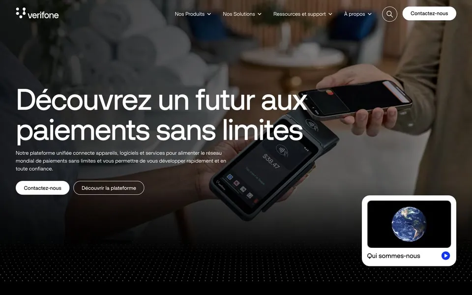 Home page in fr-fr