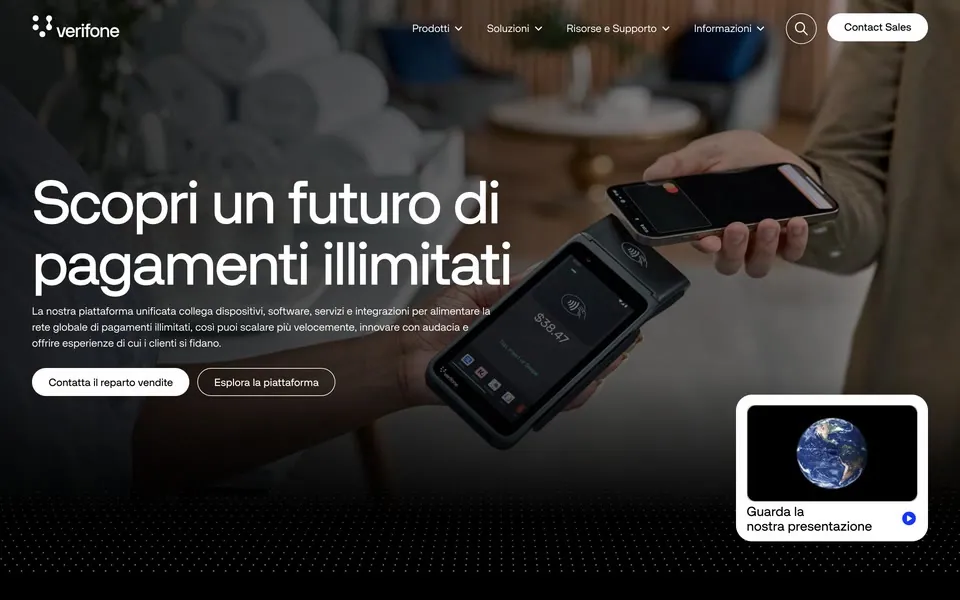 Home page in it-it
